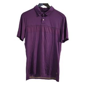 Lululemon men's purple polo shirt